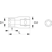 Bahco K7801TORX-E16 EAN:7314151811617