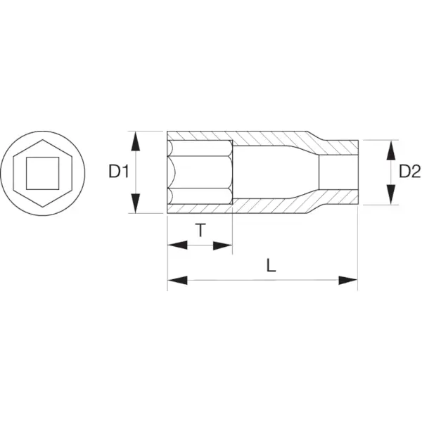Bahco K8906Z-1.3/8 EAN:7314150130498