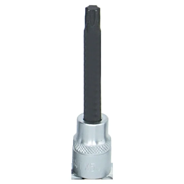 Long Torx screwdriver bit socket with 3/8-inch square drive, ideal for ...