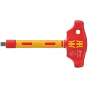 Wera 410 i VDE B RA T-handle screwdriver with ratchet function 3/8 inch (05005122001) EAN:4013288234117