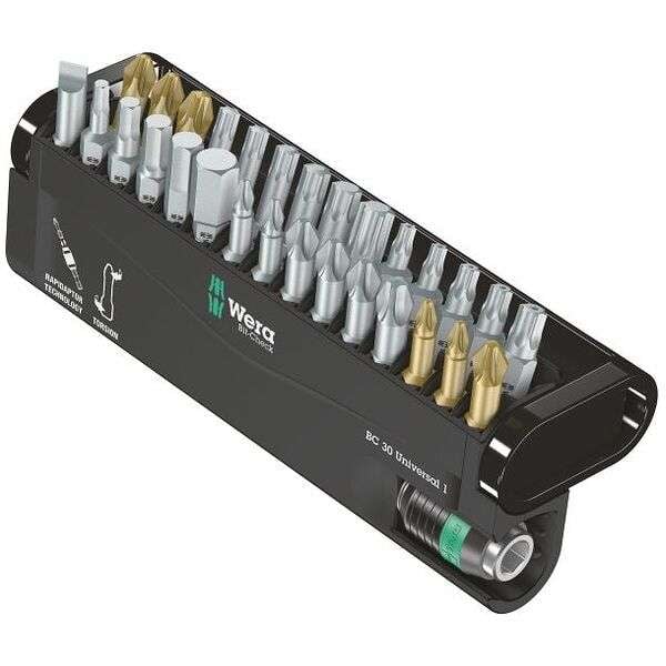 Wera Bit-Check 30 Universal 1 (05056440001) EAN:4013288115096