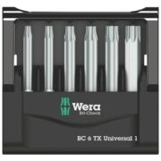 Wera Bit-Check 6 TX Universal 1 (05056472001) EAN:4013288156112