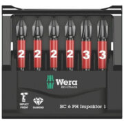 Wera Bit-Check 6 PH Impaktor 1 (05057691001) EAN:4013288157713