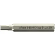 Wera 840 Micro bits for hexagonal screws 2.5 mm (05058112001) EAN:4013288234551