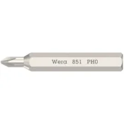 Wera 851 Micro bits for Phillips screws PH 0 (05058121001) EAN:4013288188694