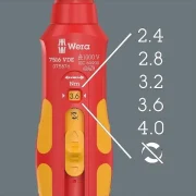 Wera 7516 VDE Kraftform Safe-Torque Speed Torque screwdriver (05075876001) EAN:4013288233585