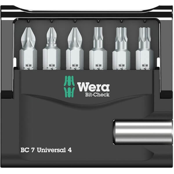 Wera Bit-Check 7 Universal 4 (05135810001) EAN:4013288179265